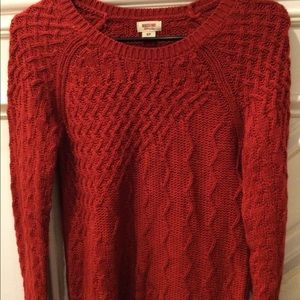 Small Red Mossimo Supply CO Sweater